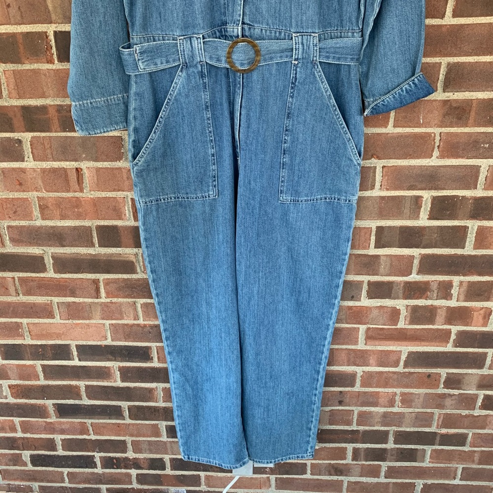 NWT Reformation Rex boiler Boracay denim jumpsuit - Picture 4 of 8